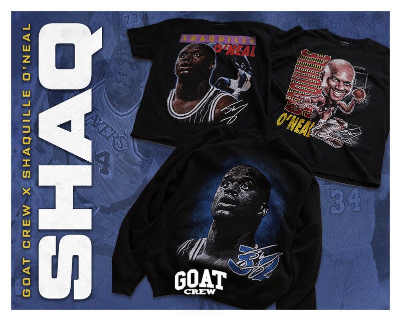 SHAQ X GOAT CREW