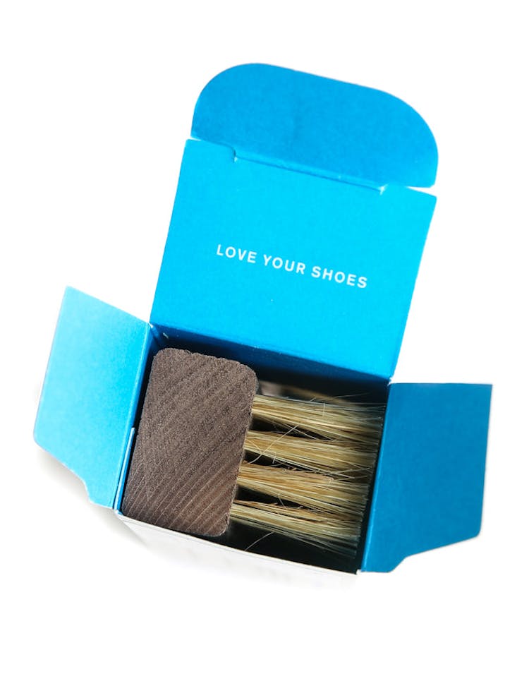 Premium Shoe Cleaning Brush White