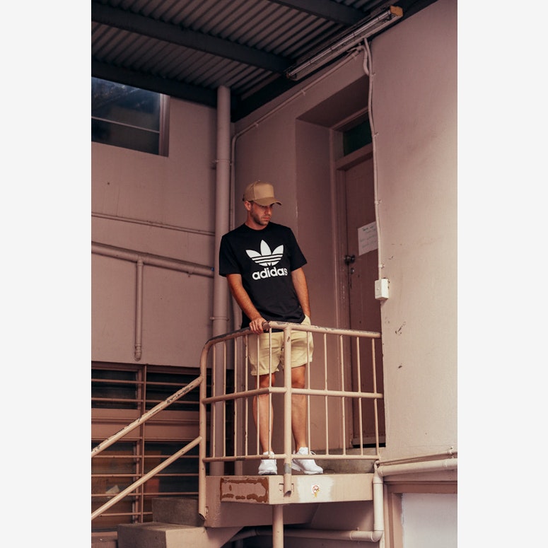 Original Trefoil Tee Black