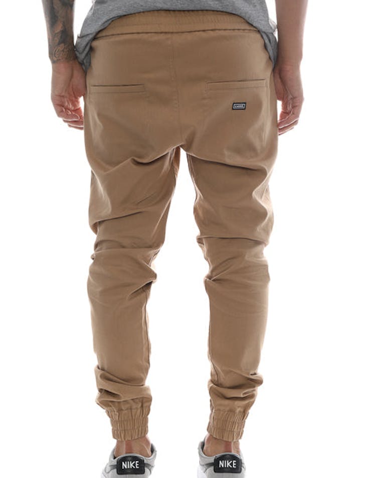 Propre Woven Joggers Tobacco