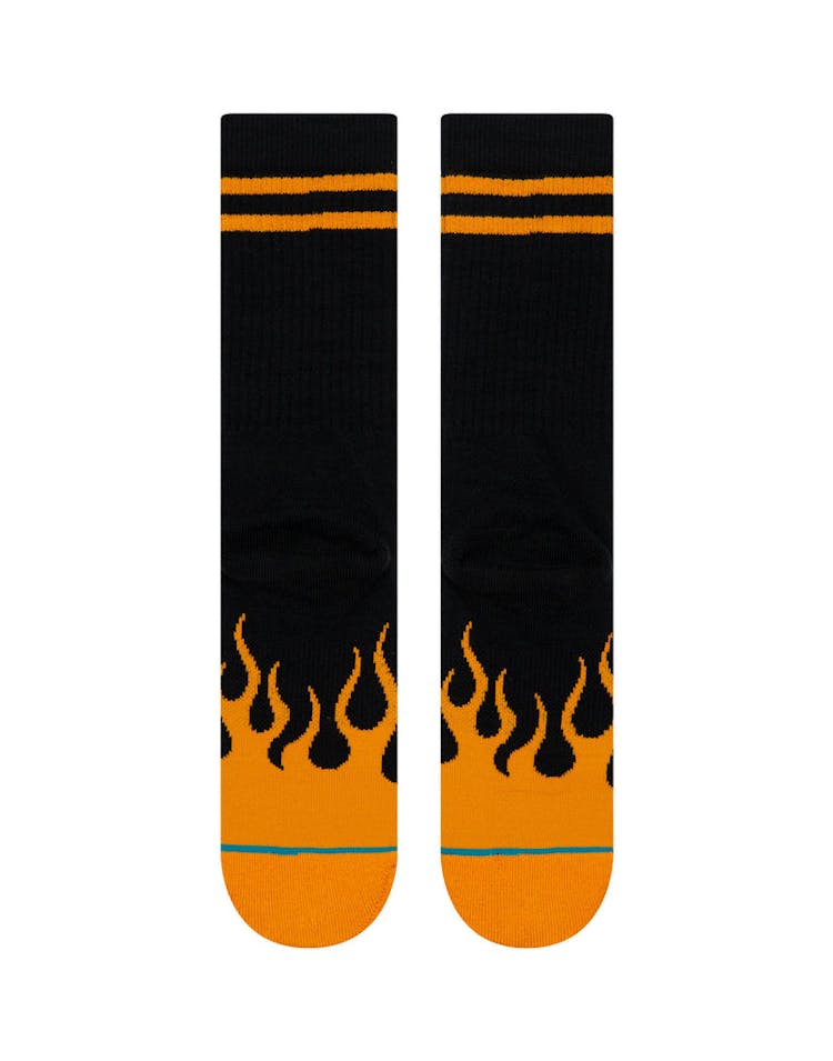 Stance Harley Flames Black