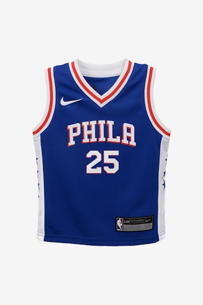 Nike Infant Philadelphia 76ers Ben Simmons #25 Icon Replica NBA Jersey Blue