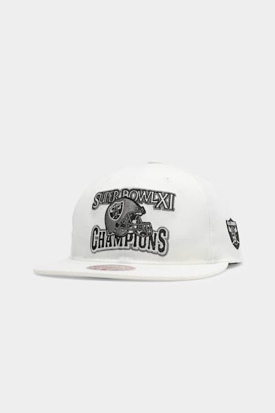 Mitchell & Ness Raiders Superbowl XI Deadstock Snapback White