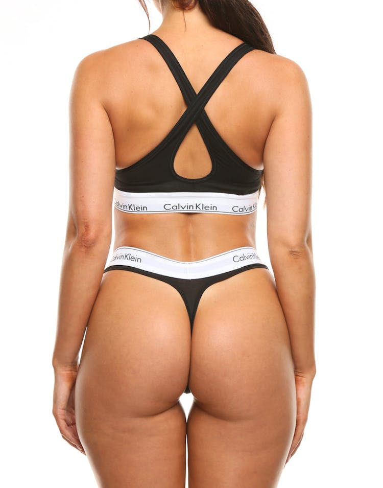 Calvin Klein Modern Cotton Bralette Black