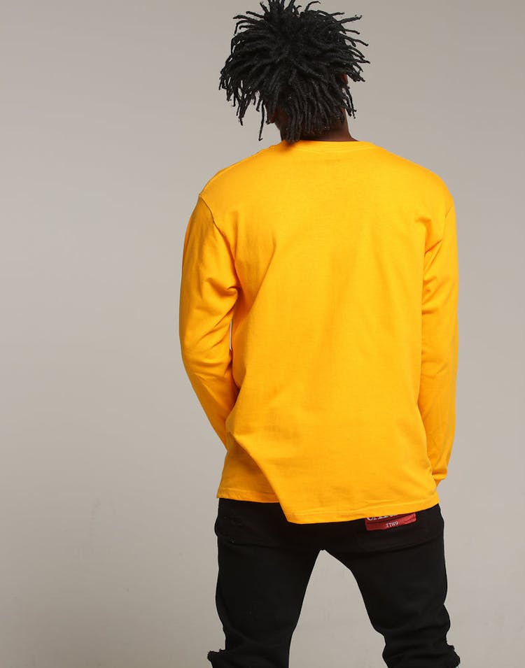 Los Angeles RadYo! Fxcking Posers LS Tee Gold