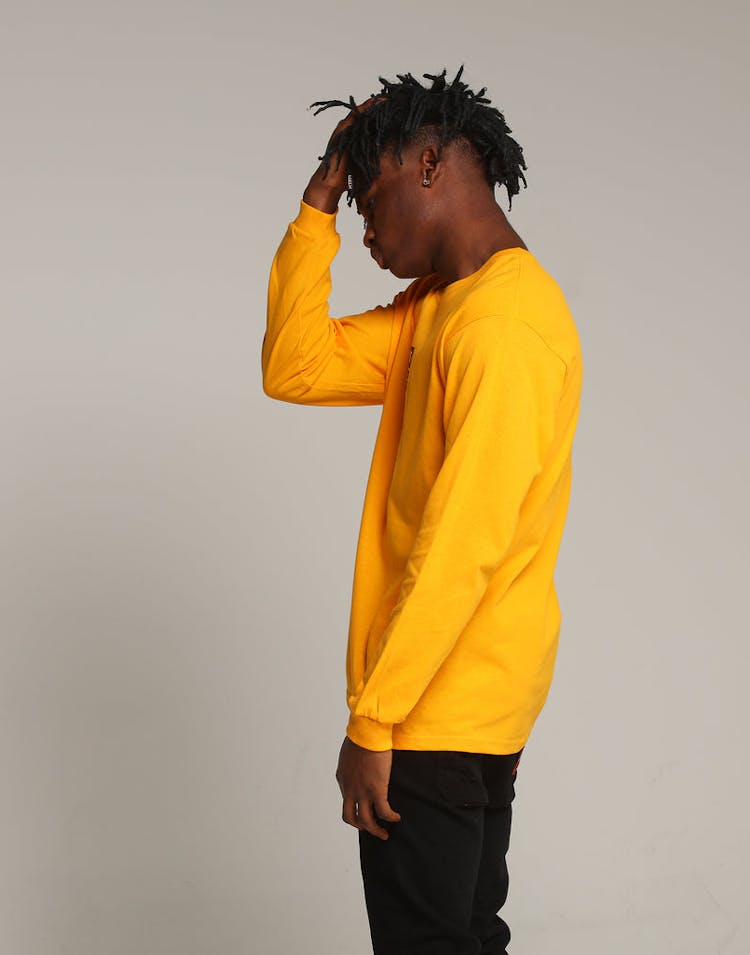 Los Angeles RadYo! Fxcking Posers LS Tee Gold