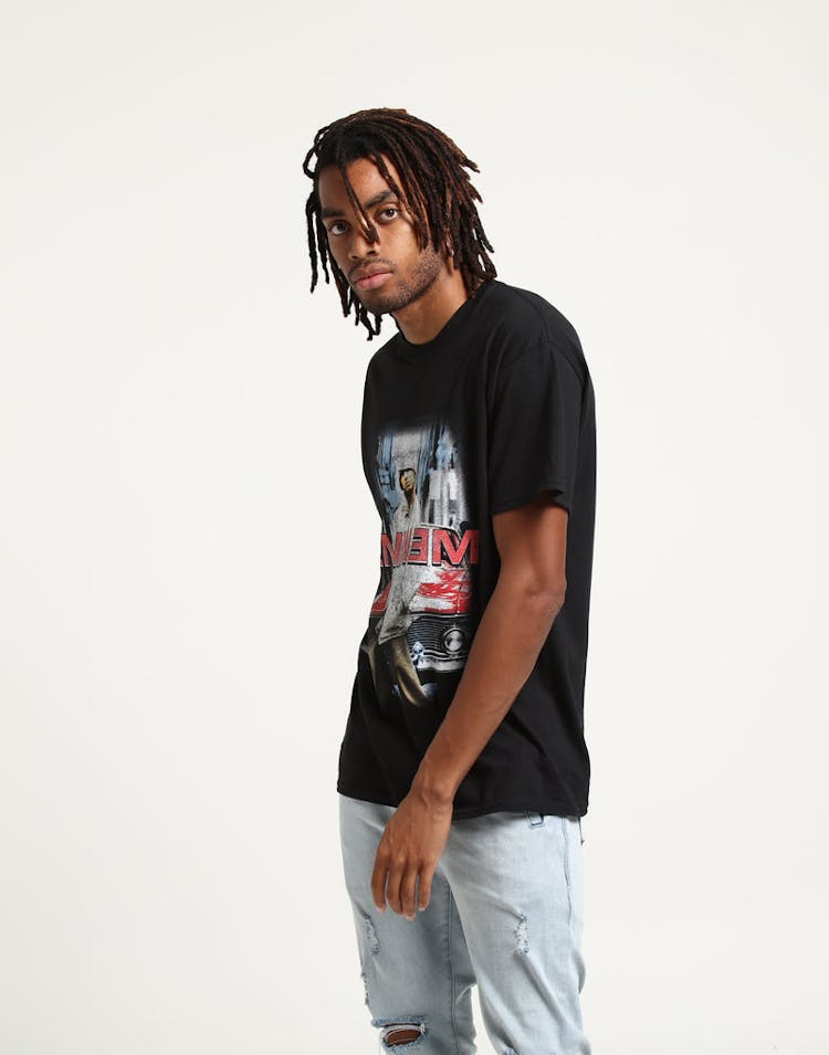 Eminem Car SS Tee Black