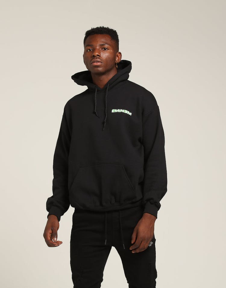 Eminem Lyrics Hoodie Black