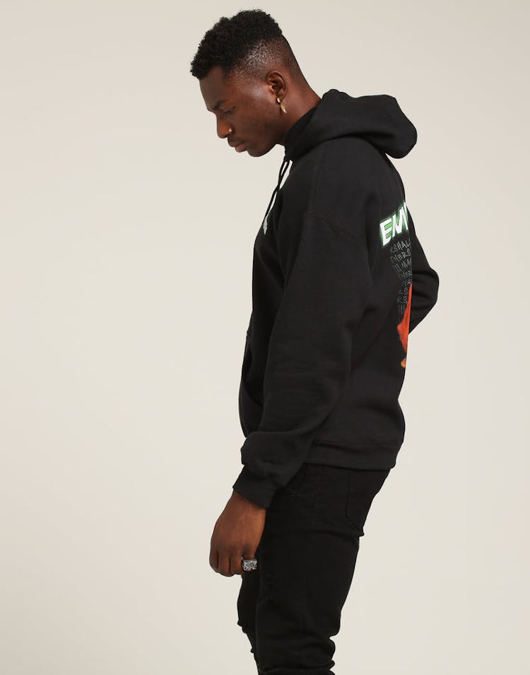 Eminem Lyrics Hoodie Black