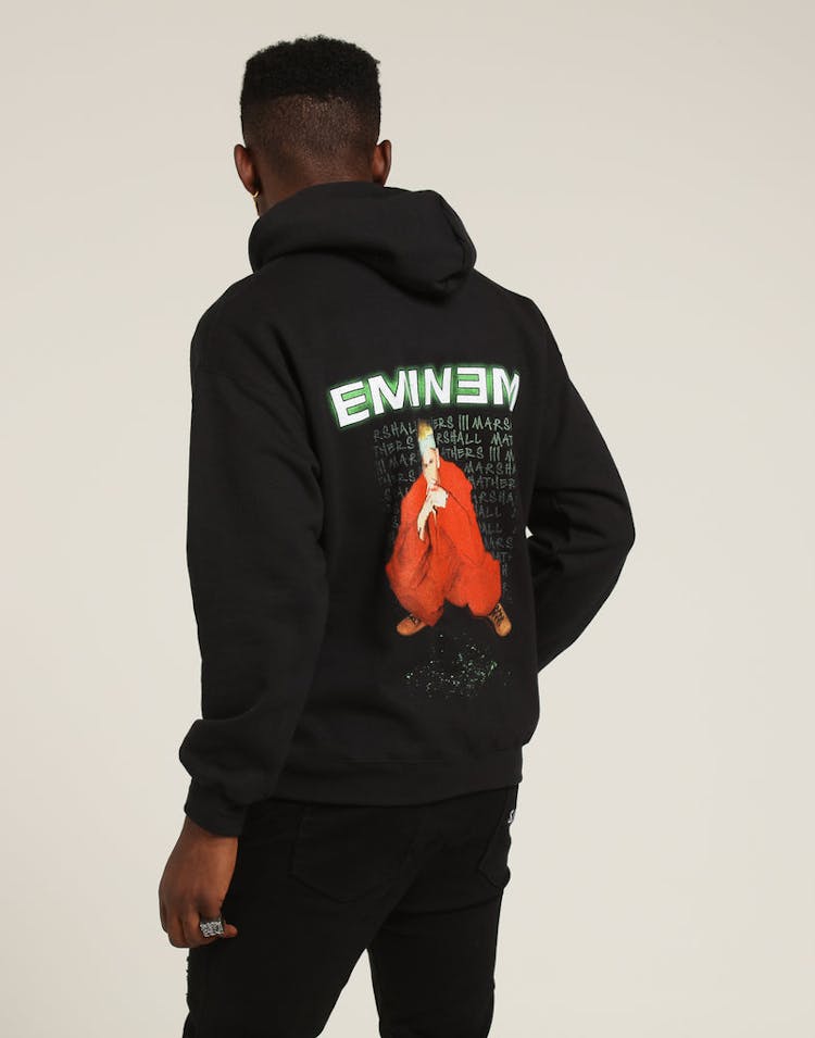 Eminem Lyrics Hoodie Black