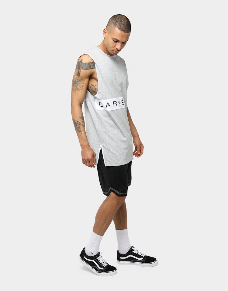 Carré Piece Muscle Grey/White