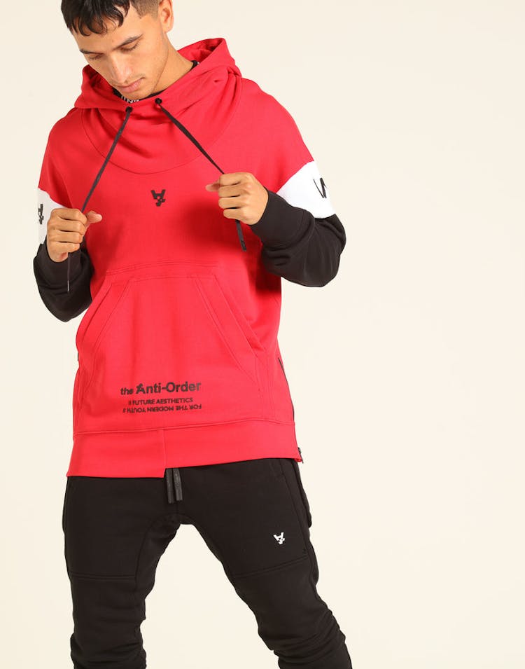 The Anti-Order Future Sport Hoody Red/Black/White