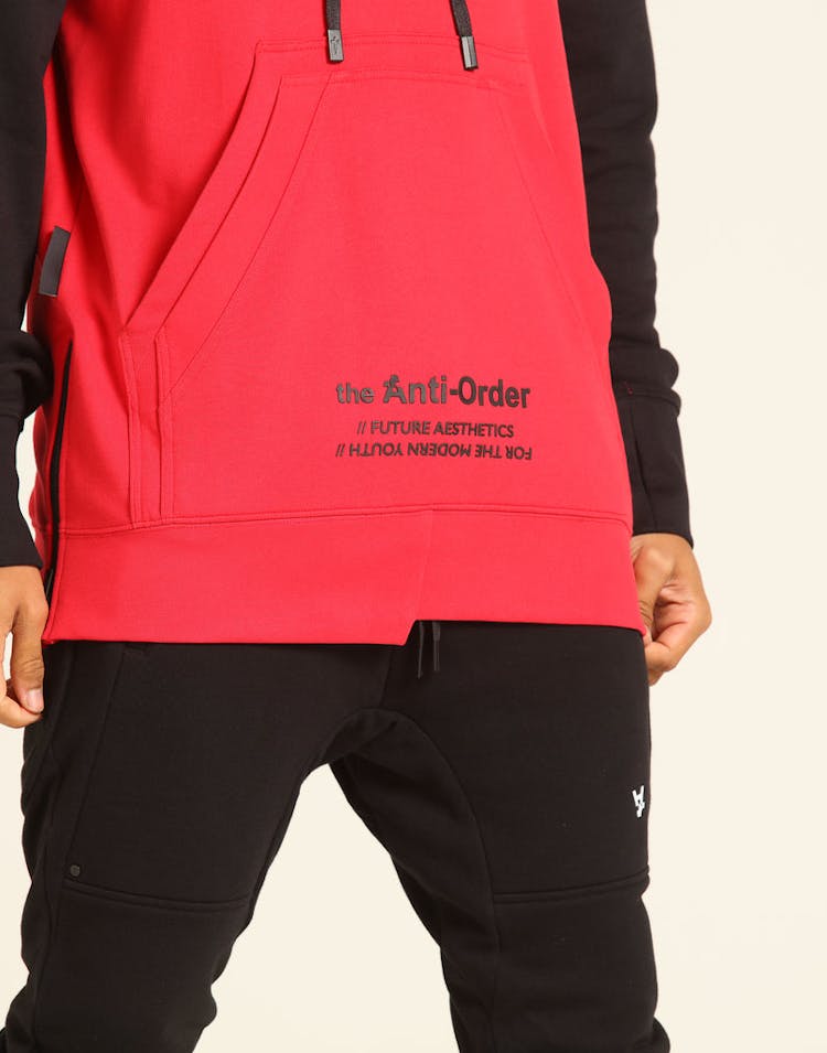 The Anti-Order Future Sport Hoody Red/Black/White