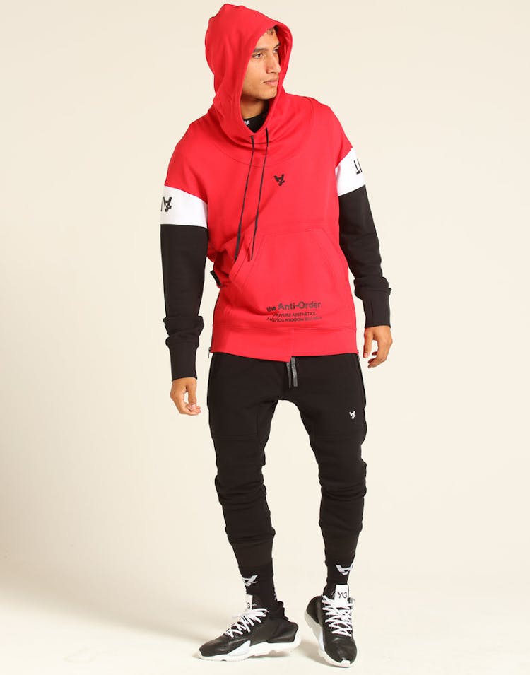The Anti-Order Future Sport Hoody Red/Black/White
