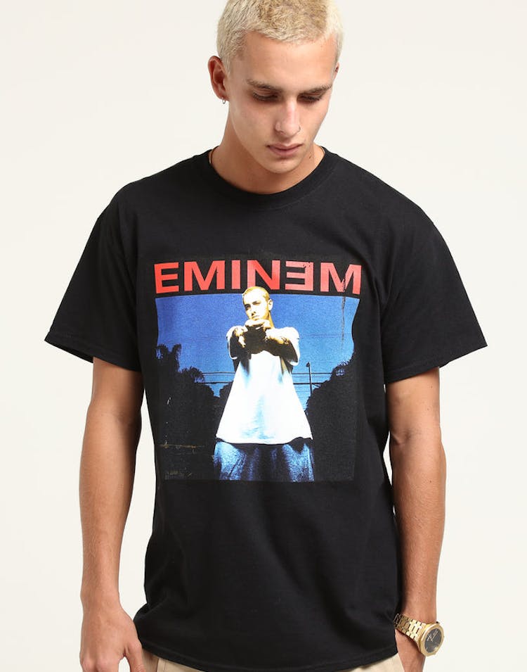 Eminem Photo Tee Black