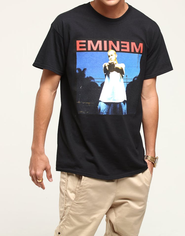 Eminem Photo Tee Black