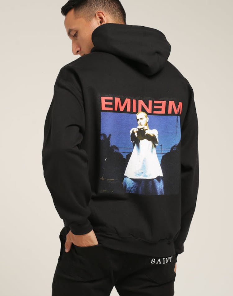 Eminem Photo Hoodie Black