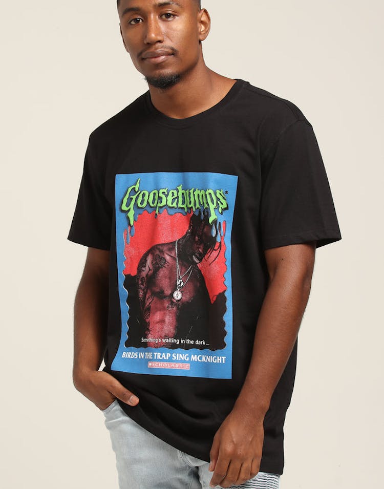 Goat Crew Goosescott SS Tee Black
