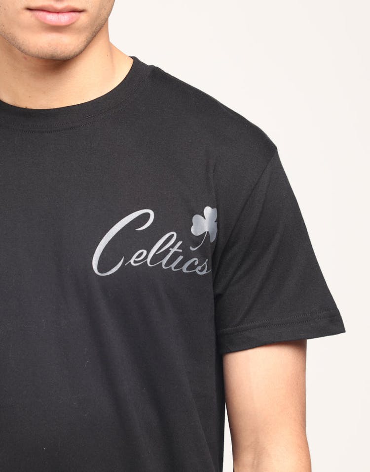 Mitchell & Ness Boston Celtics Tonal Wordmark SS Tee Black