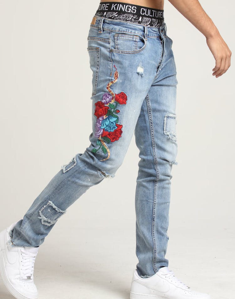 Civil Regime Poison Denim Jean Indigo