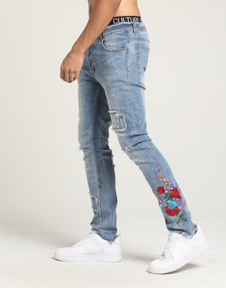 Civil Regime Poison Denim Jean Indigo