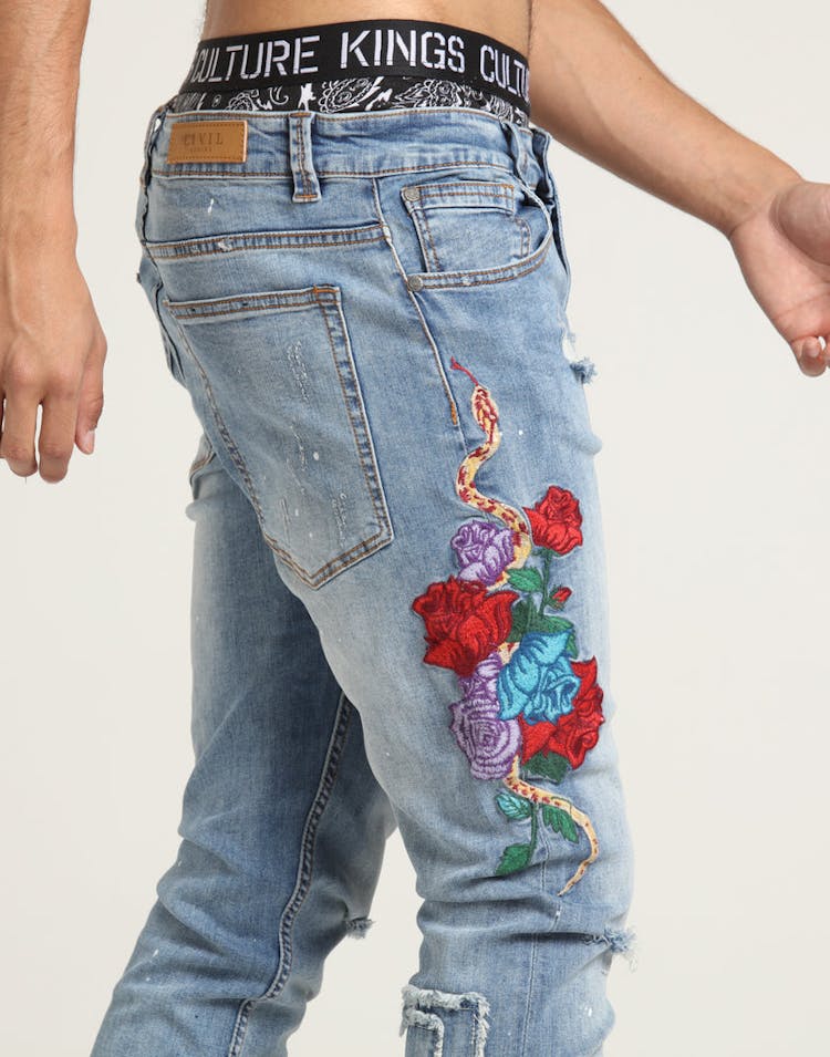 Civil Regime Poison Denim Jean Indigo