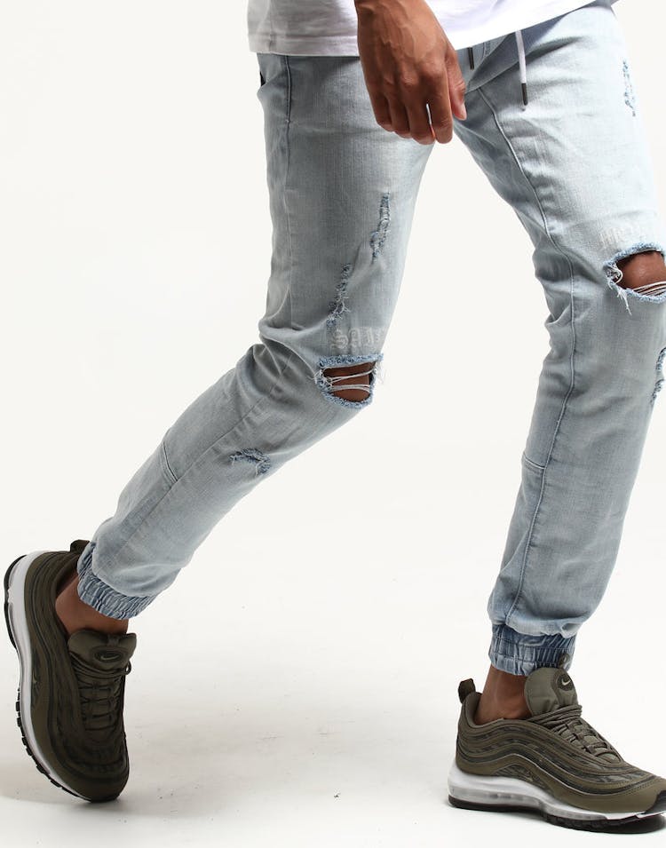 Saint Morta Bleeding Knees Jogger Light Blue
