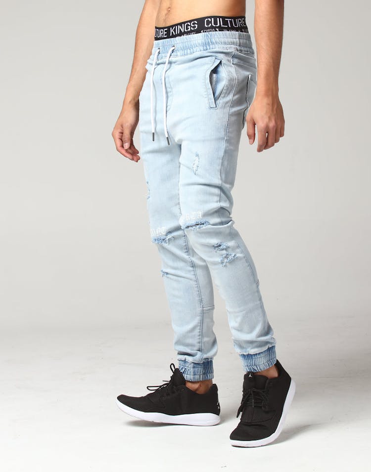 Saint Morta Bleeding Knees Jogger Light Blue