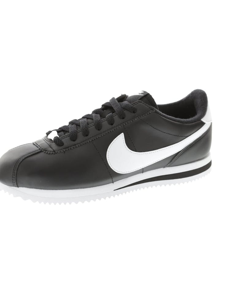 Cortez Basic Leather Black/white/sil