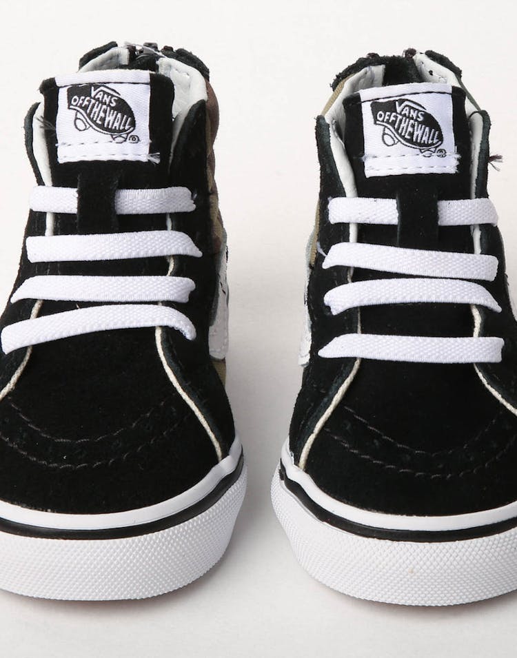Vans SK8-HI ZIP Black/Camo/White