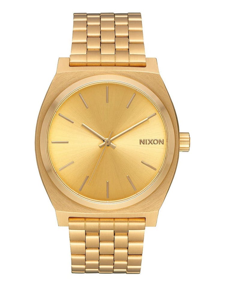 Nixon Time Teller Gold