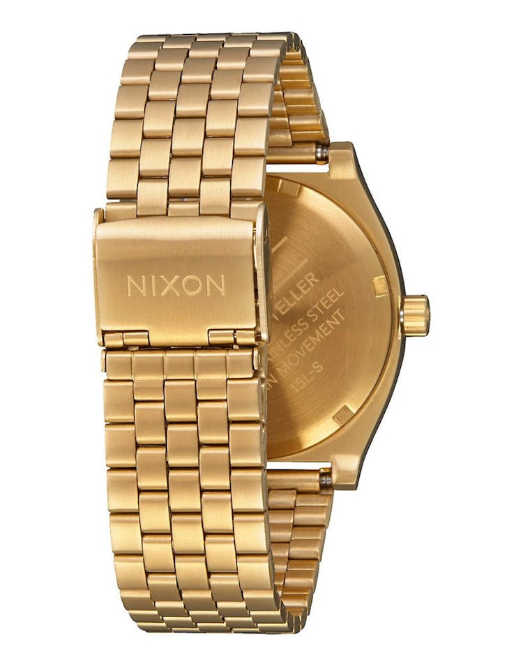 Nixon Time Teller Gold
