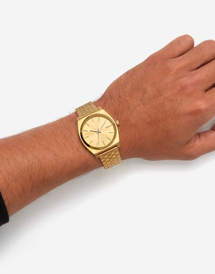 Nixon Time Teller Gold