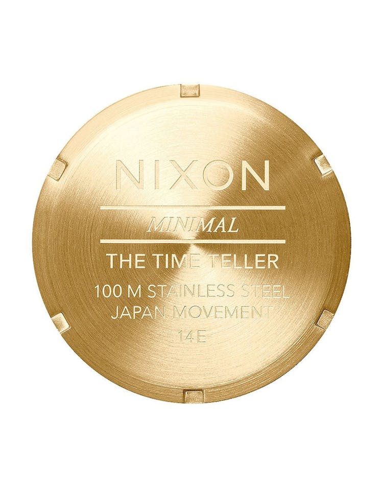 Nixon Time Teller Gold