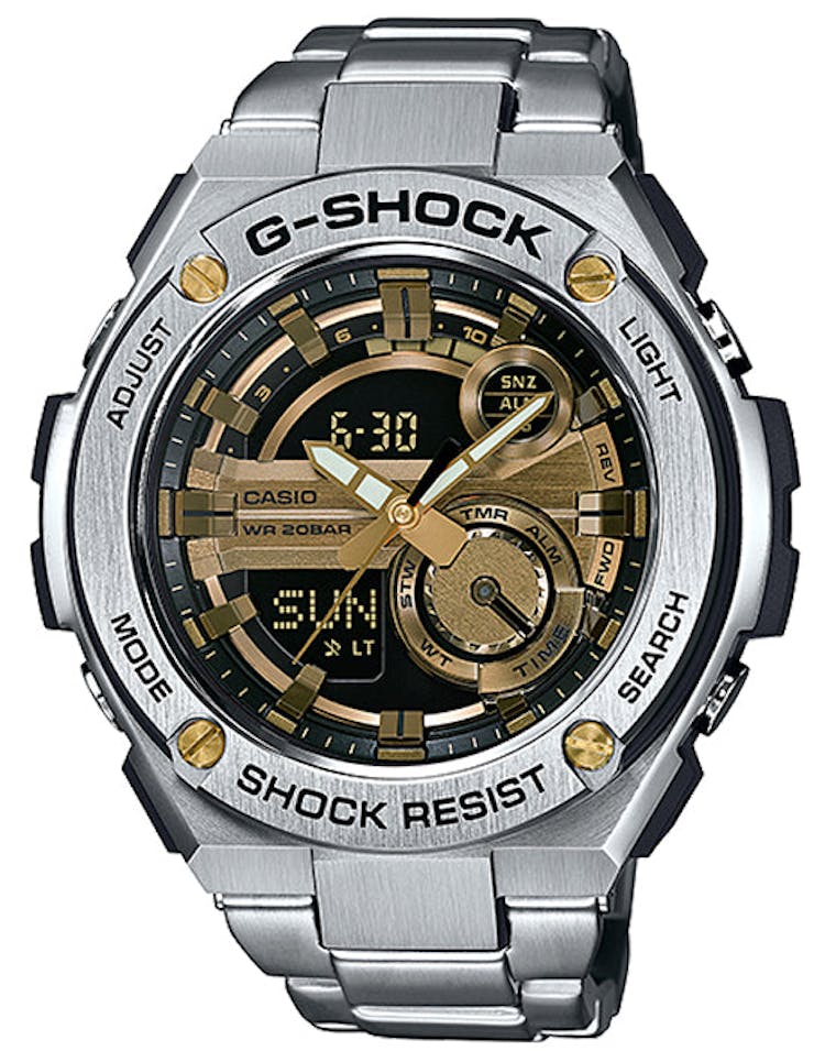 Gst210d - G Steel Silver/gold