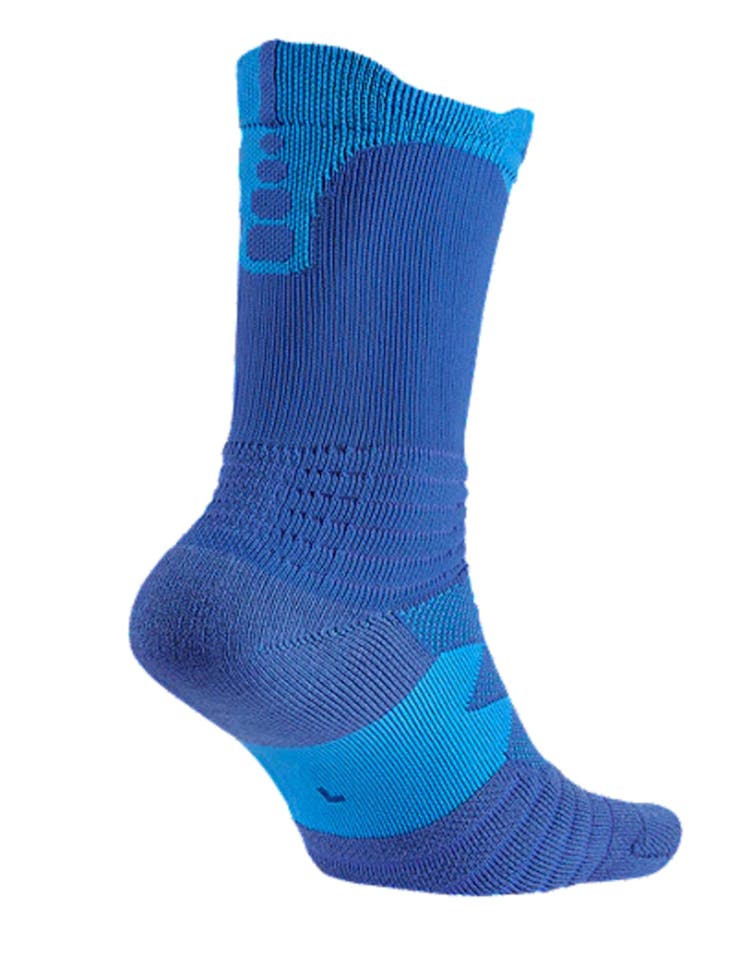 Nike Elite Versatility Crew Basketball Sock Blue/Blue