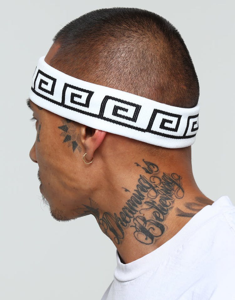 Last Kings Scribe Headband White/Black