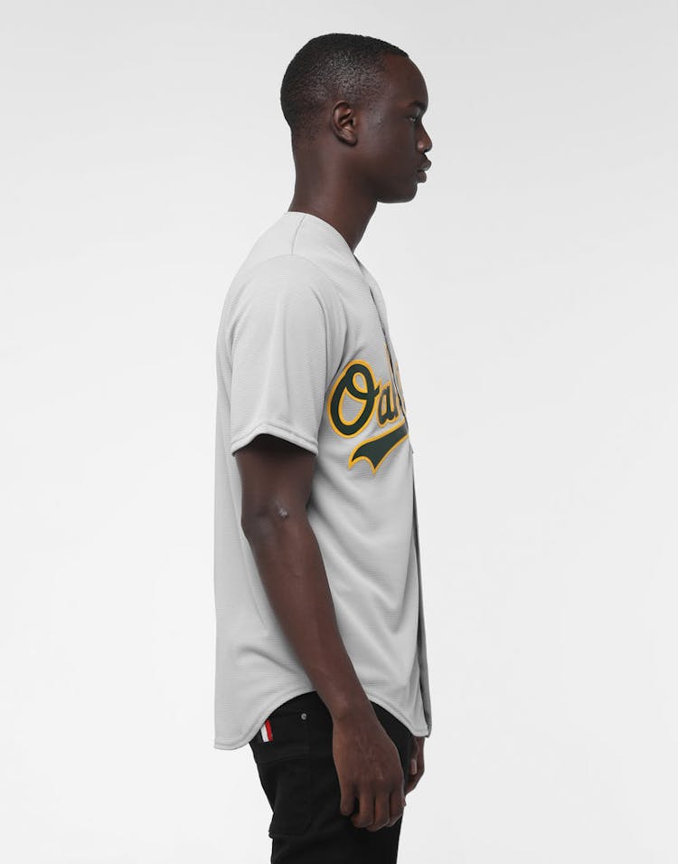 Majestic Athletic Oakland Athletics Cool Base Jersey Grey