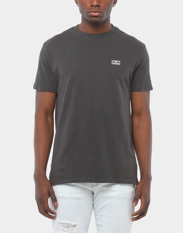 Obey Jumble Lo-Fi Pigment Tee Dusty Black