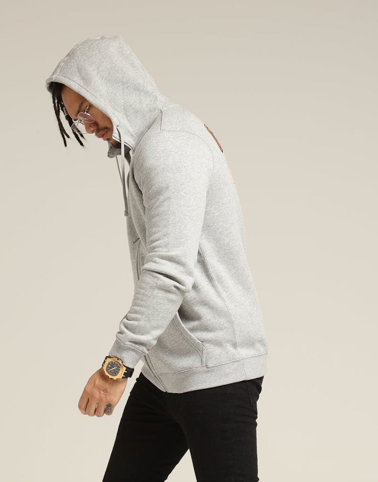 Nike Cleveland Cavaliers Hoodie FZ Essential Spring Hood Heather Grey/Red