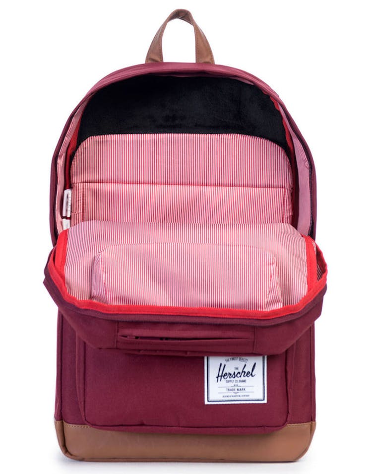 Pop Quiz Backpack Wine/tan