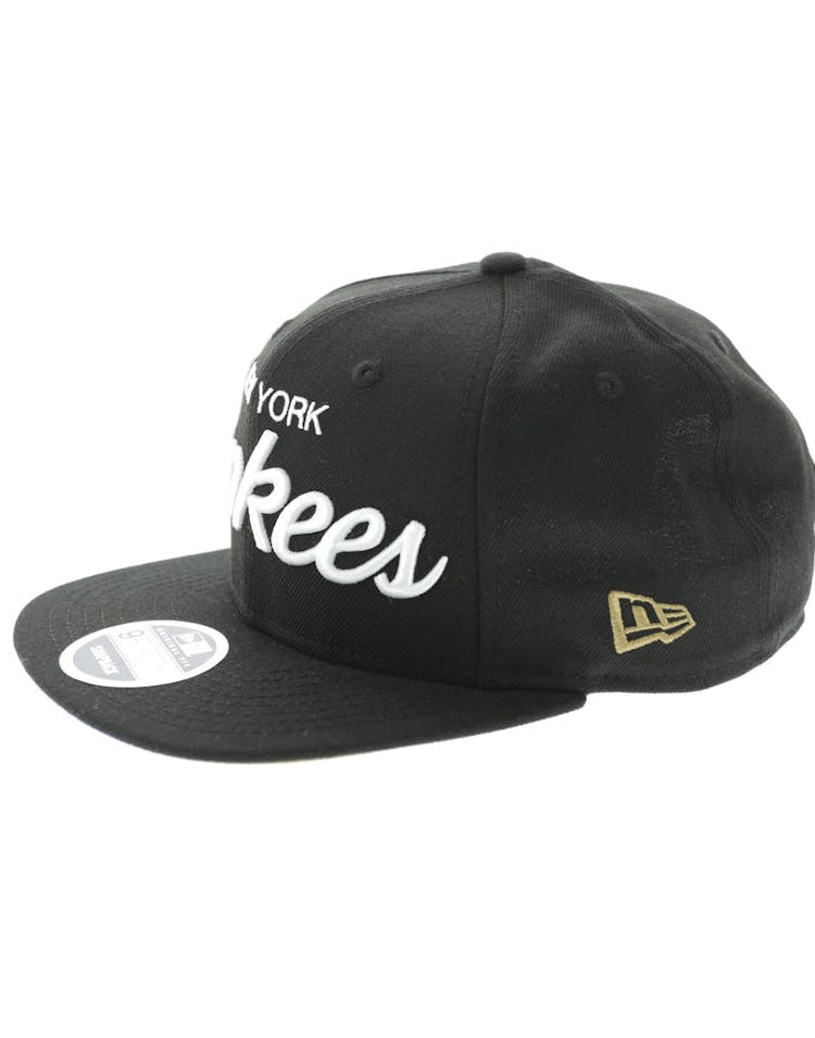New Era New York Yankees 9FIFTY Original Fit Snapback Black