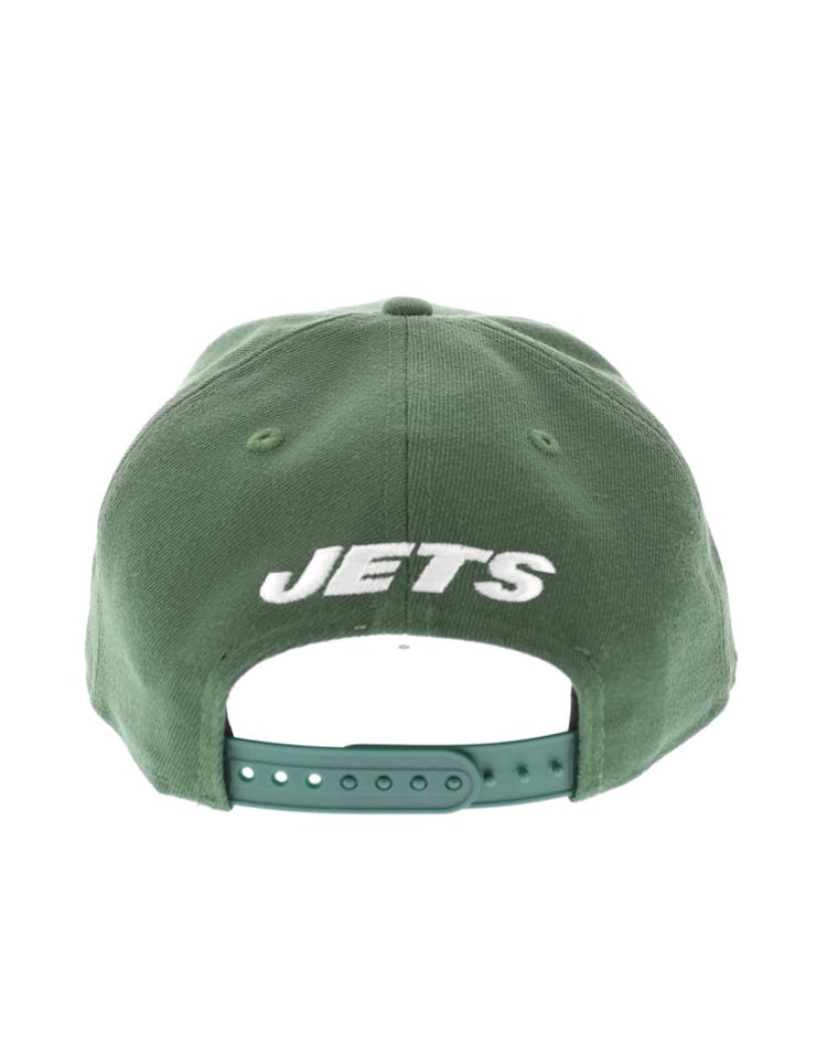 New Era New York Jets 950 Original Fit Grey Undervisor Snapback Dark Green