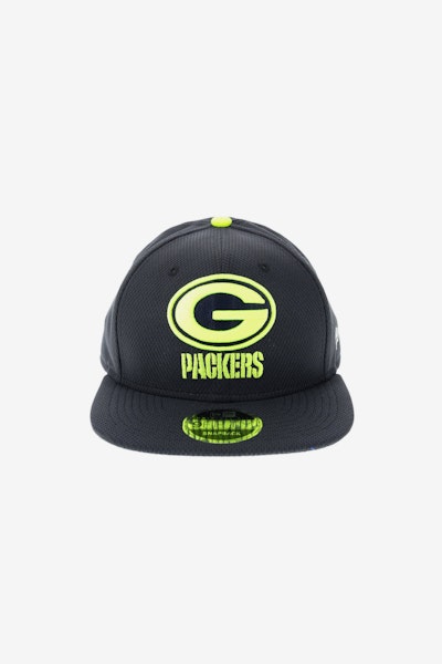 New Era Green Bay Packers Neon Pop 950 Original Fit Snapback Navy