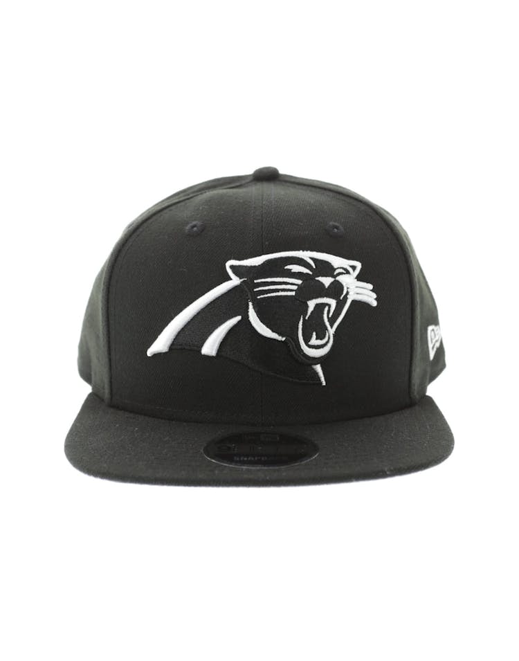New Era Carolina Panthers 950 Original Fit Grey Undervisor Snapback Black