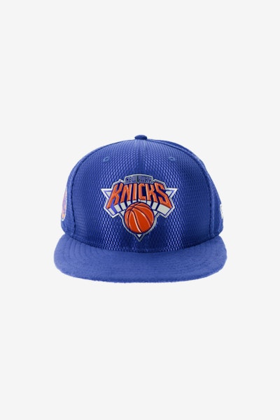 New Era New York Knicks 9FIFTY On-Court Collection Draft Snapback Royal