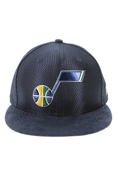 New Era Utah Jazz 59FIFTY Fitted On-Court Collection Draft Navy