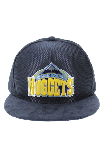 New Era Denver Nuggets 59FIFTY Fitted On-Court Collection Draft Navy