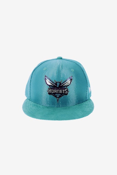 New Era Charlotte Hornets 5950 On-Court Collection Draft Teal