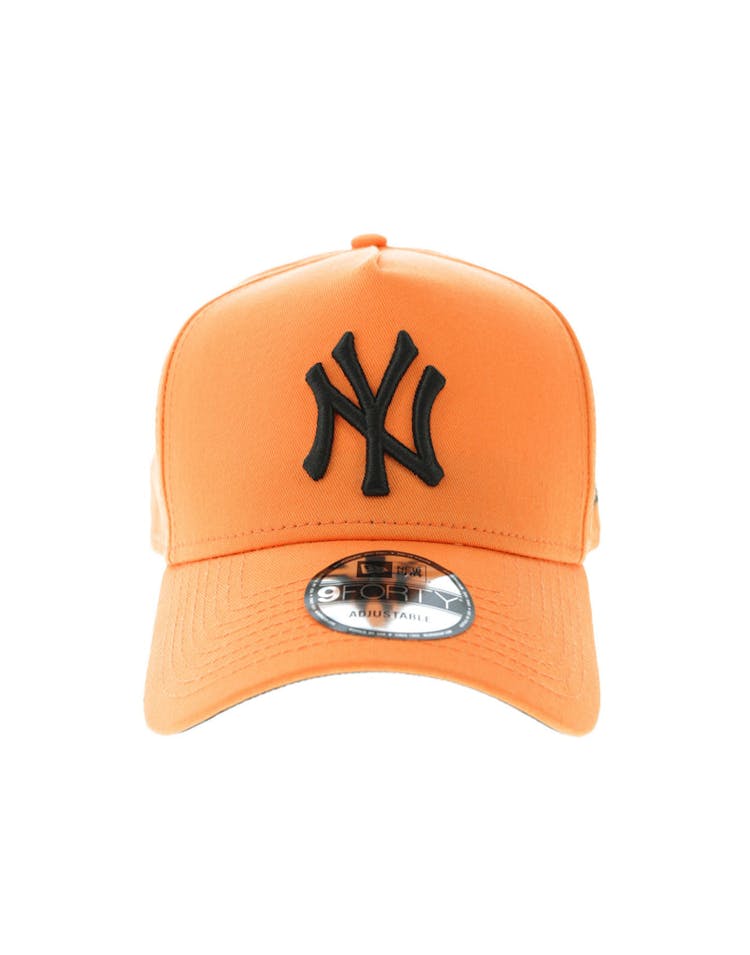New Era New York Yankees 9FORTY A-Frame Snapback Orange/Black